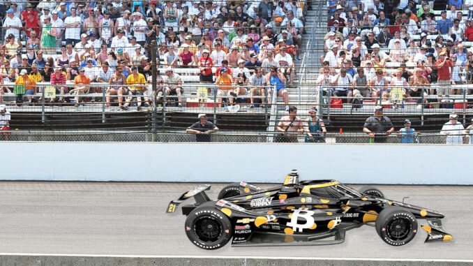 First Bitcoin Car Heads to the 105th Running of the Indianapolis 500