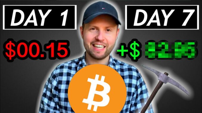 I Mined Bitcoin On My Computer For 1 Week