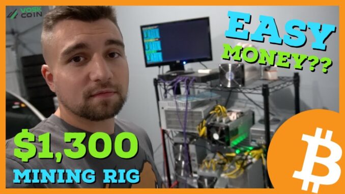 Was this $1,300 Crypto Mining Rig a GOOD BUY?! EASY MONEY??