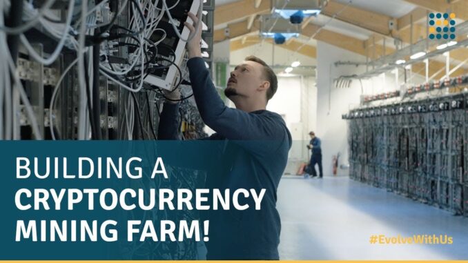 Building a Cryptocurrency Mining Farm / Genesis Mining #EvolveWithUs - The Series Episode 2