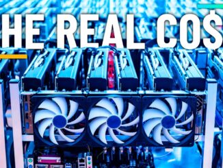 The Real Cost Of Mining Cryptocurrency