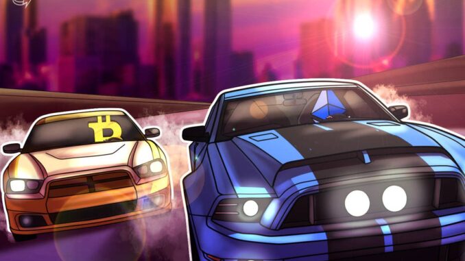 Ethereum layer-twos reportedly processing more transactions than BTC