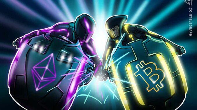 Ethereum ‘about to go parabolic’ against Bitcoin as analysts weigh BTC bear case