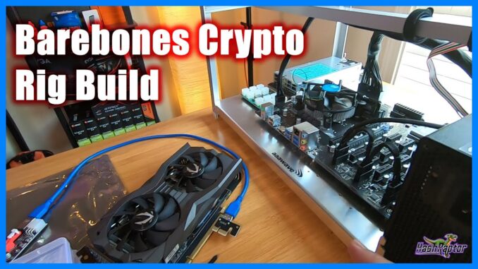 Building my Barebones Cryptocurrency Mining Systems | Getting ready for NVIDIA GTX 3k GPU's !!!