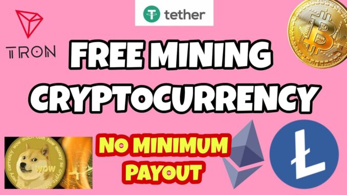 Earn Free Cryptocurrency Daily | Bitcoin Doge TRX Instant Payout | Free cryptocurrency mining Site!