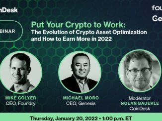 Put Your Crypto to Work