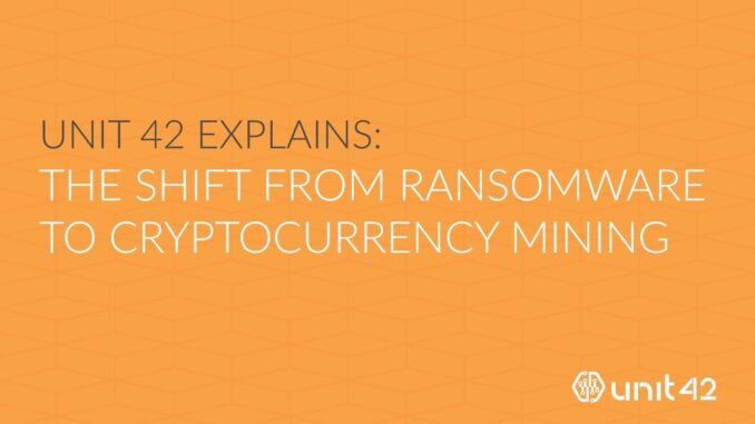Unit 42 Explains: The Shift from Ransomware to Cryptocurrency Mining