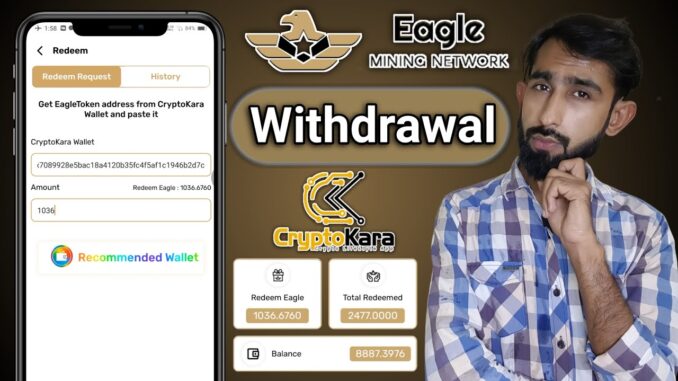 Eagle Network Withdrawal | crypto redeem withdraw | cryptocurrency mining app