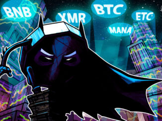 BTC, BNB, XMR, ETC, MANA