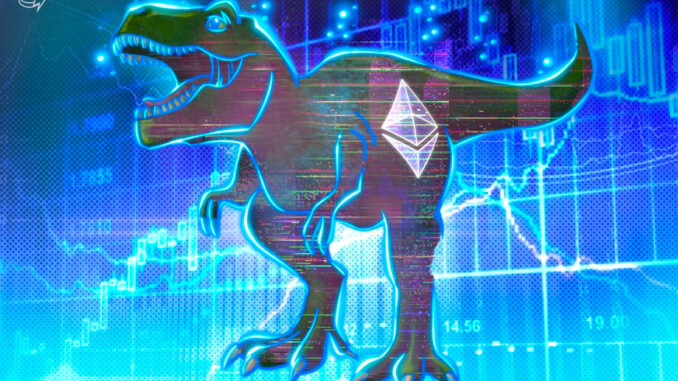 Dormant pre-mined Ethereum worth $116M resurrects after 8 years