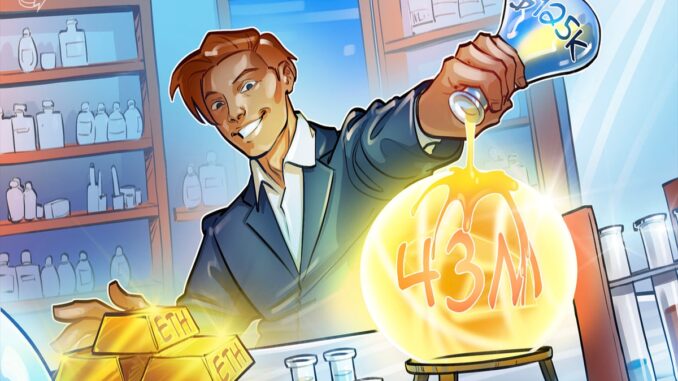 How One Trader Turned $125,000 Into $43 Million on Ethereum.