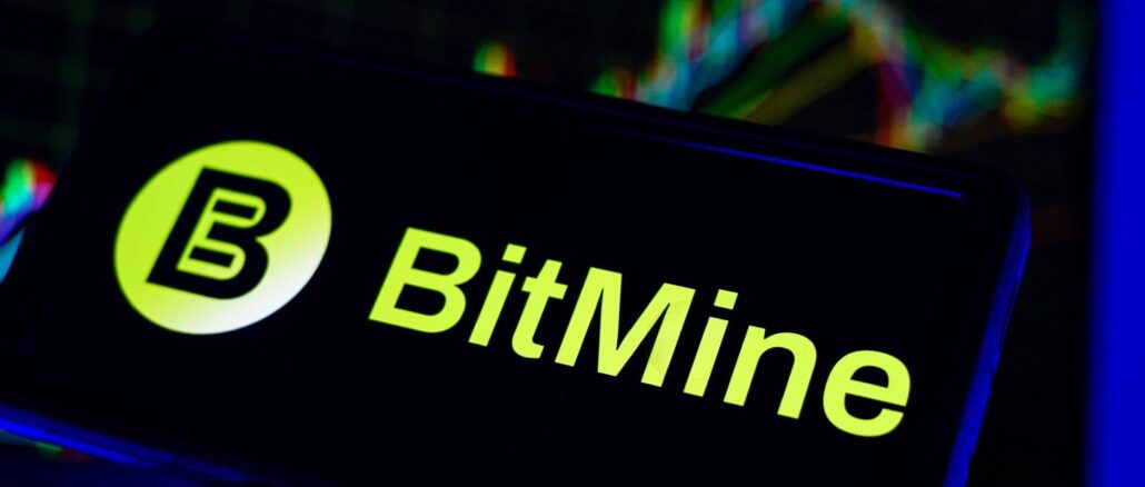Bitmine Adds 101,627 ETH in Biggest Weekly Accumulation in 4 Months